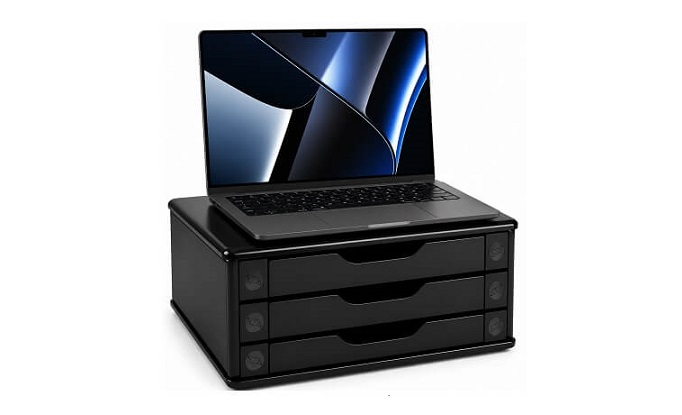 suporte-para-monitor-e-notebook-3-gavetas-black-piano-mdf-com-notebook-1